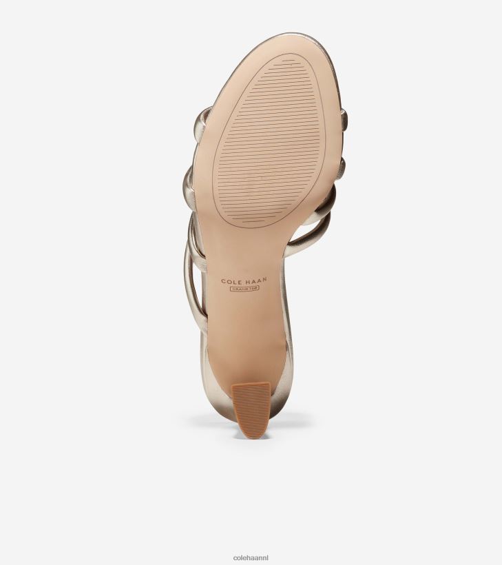 adella-sandaal vrouwen goud leer Cole Haan schoenen 6H6J6F144