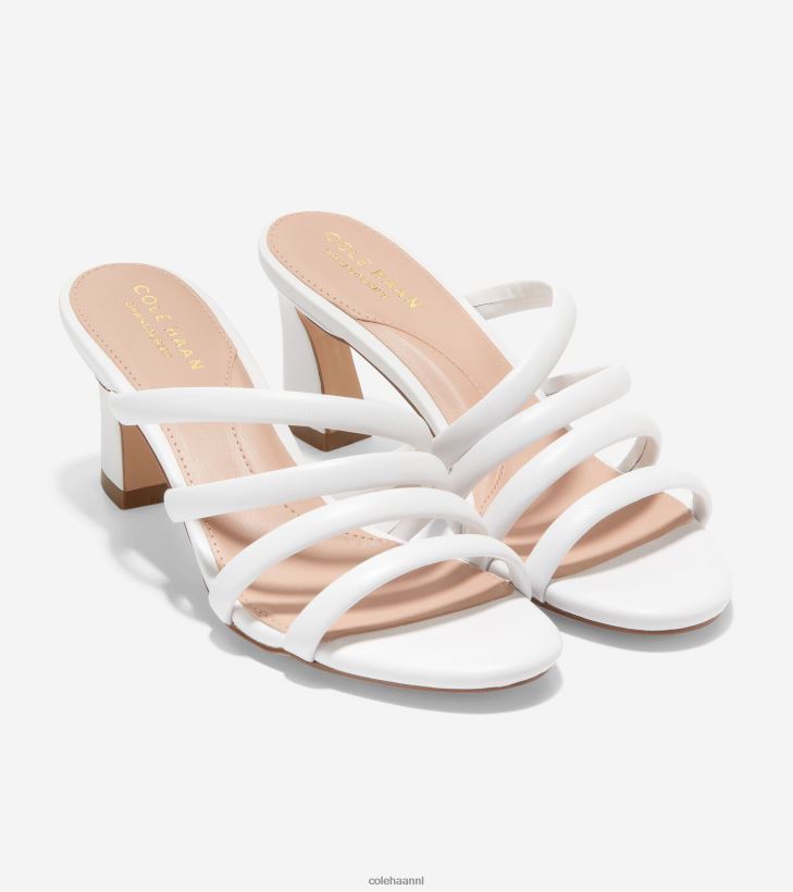 adella-sandaal vrouwen wit leer Cole Haan schoenen 6H6J6F141