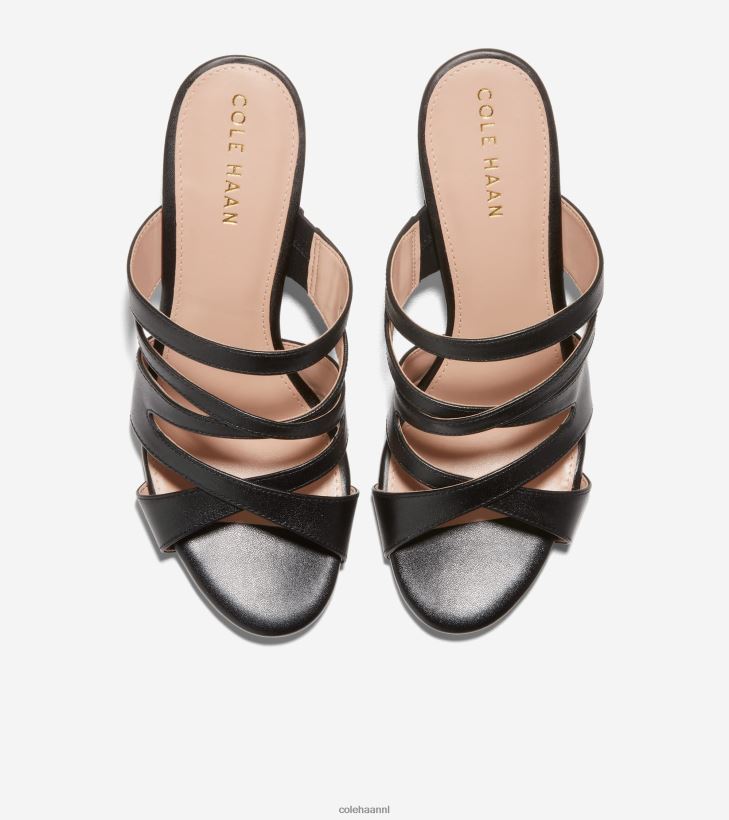 alyse sandaal 65mm vrouwen zwart Cole Haan schoenen 6H6J6F112