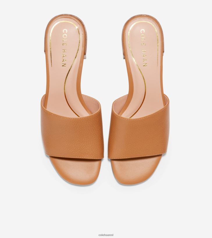 calli band sandaal vrouwen pecannoot Cole Haan schoenen 6H6J6F11