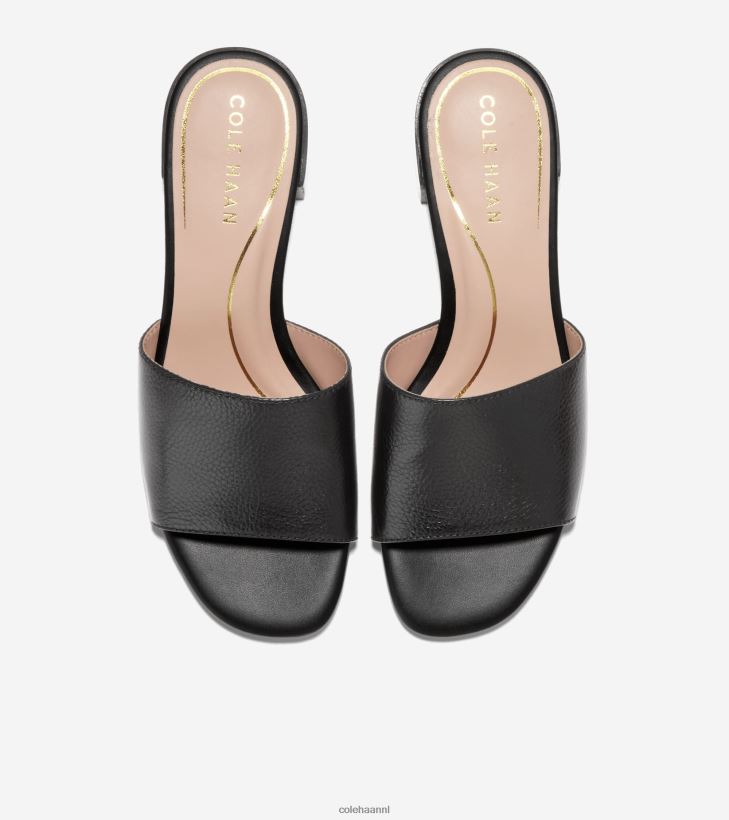 calli band sandaal vrouwen zwart Cole Haan schoenen 6H6J6F12