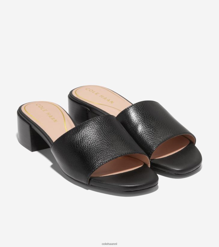 calli band sandaal vrouwen zwart Cole Haan schoenen 6H6J6F12