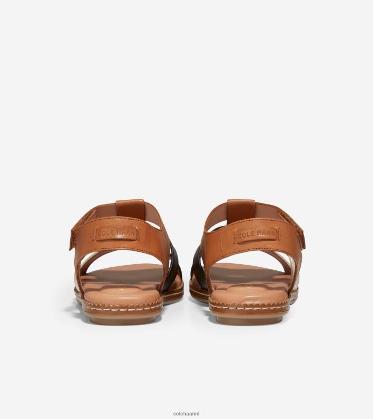 cloudfeel visserssandaal voor de hele dag vrouwen pecannoot-zwart-ivoor Cole Haan schoenen 6H6J6F161