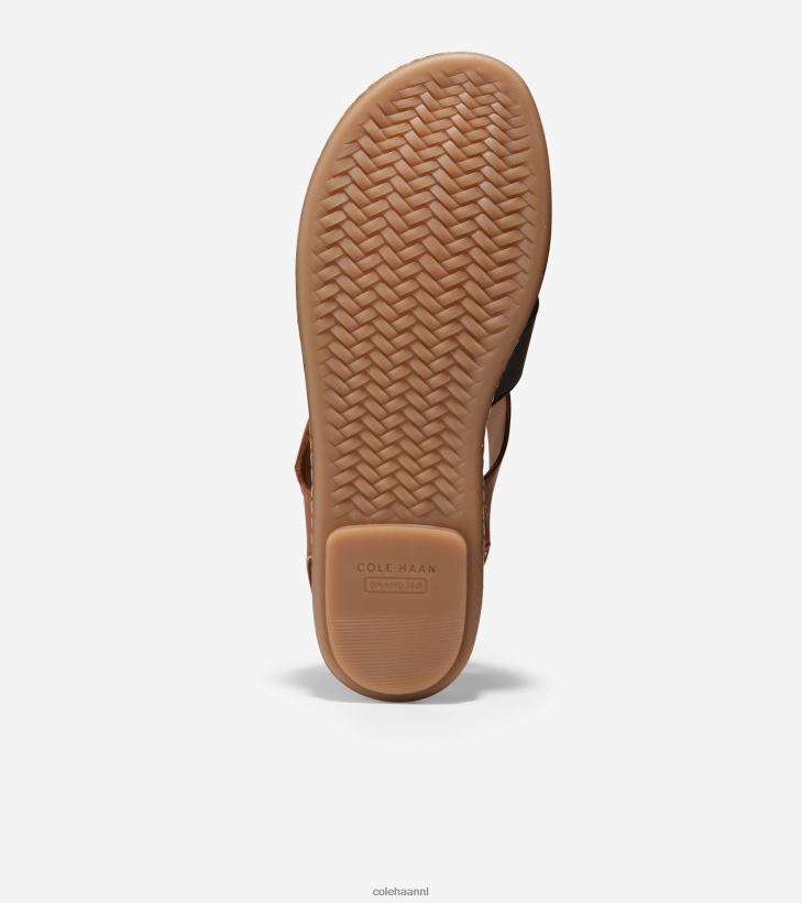 cloudfeel visserssandaal voor de hele dag vrouwen pecannoot-zwart-ivoor Cole Haan schoenen 6H6J6F161