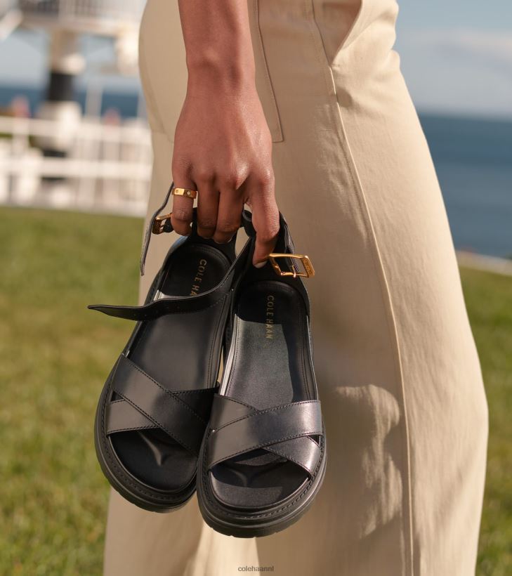 fraya sandaal vrouwen zwart Cole Haan schoenen 6H6J6F5