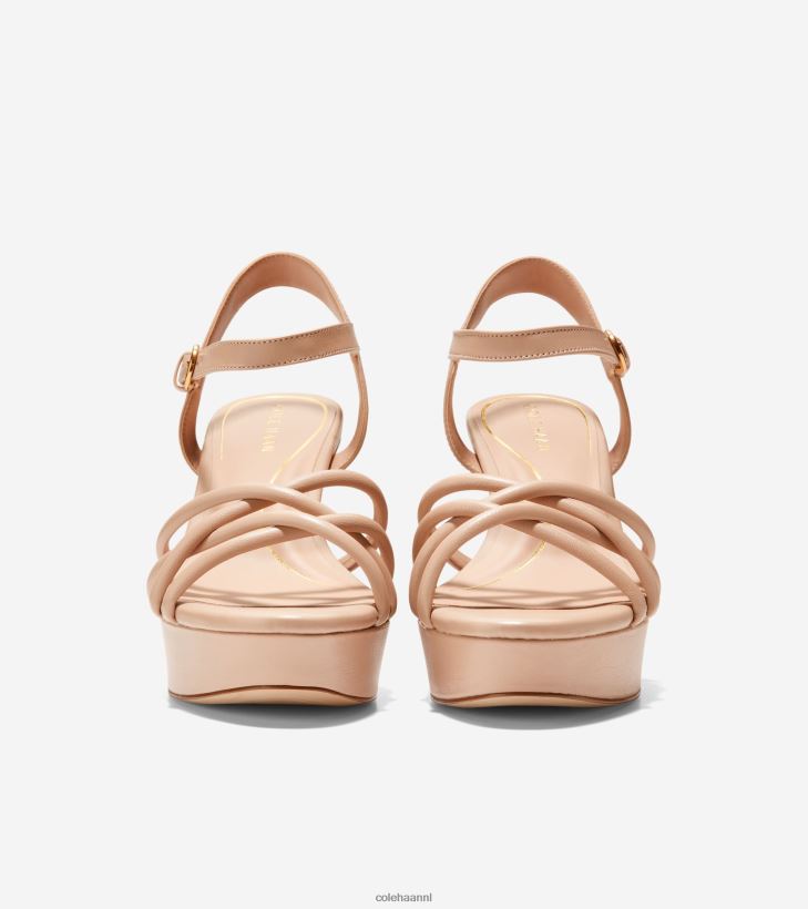 grove platform sandaal 95mm vrouwen naakt leer Cole Haan schoenen 6H6J6F159