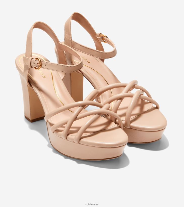 grove platform sandaal 95mm vrouwen naakt leer Cole Haan schoenen 6H6J6F159
