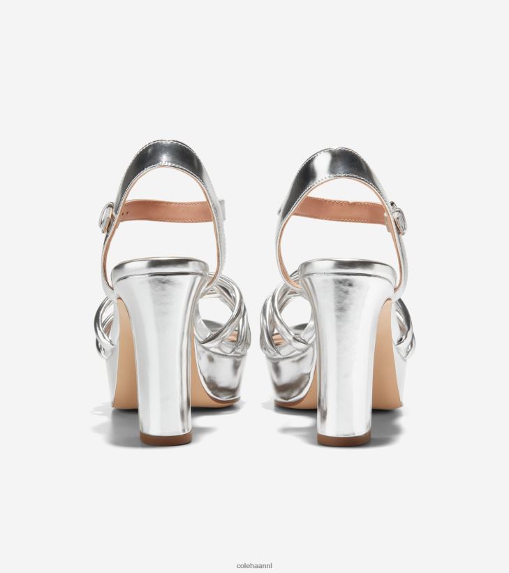 grove platform sandaal vrouwen zilveren specchio Cole Haan schoenen 6H6J6F158