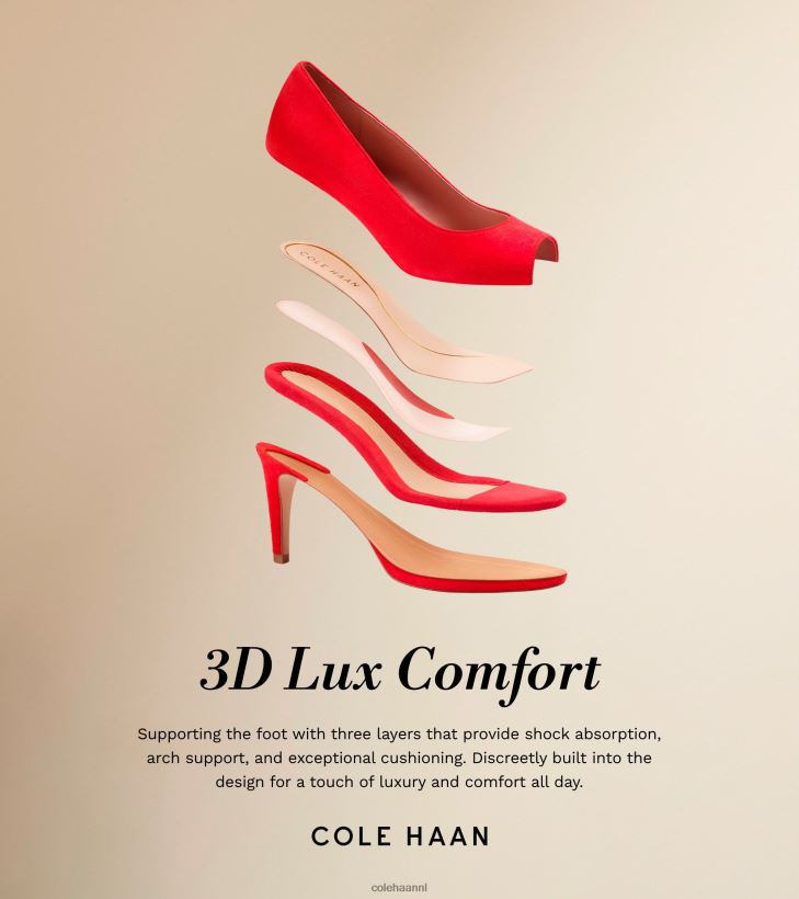 grove platform sandaal vrouwen zwart leer Cole Haan schoenen 6H6J6F160