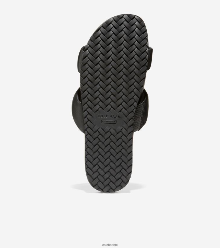 mojave sandaal met dubbele band vrouwen zwart Cole Haan schoenen 6H6J6F110