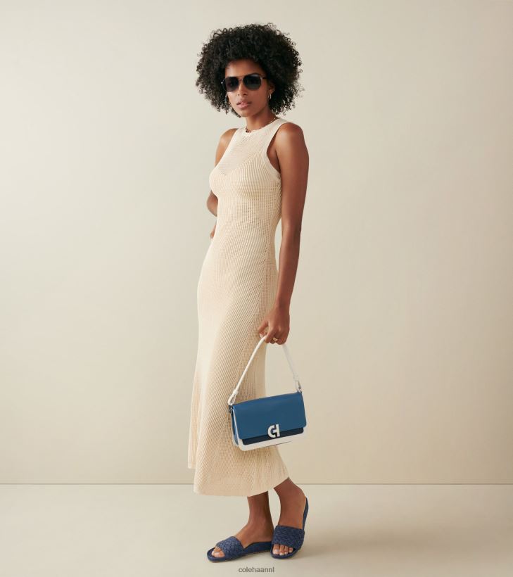 mojave slide sandaal vrouwen denim Cole Haan schoenen 6H6J6F46