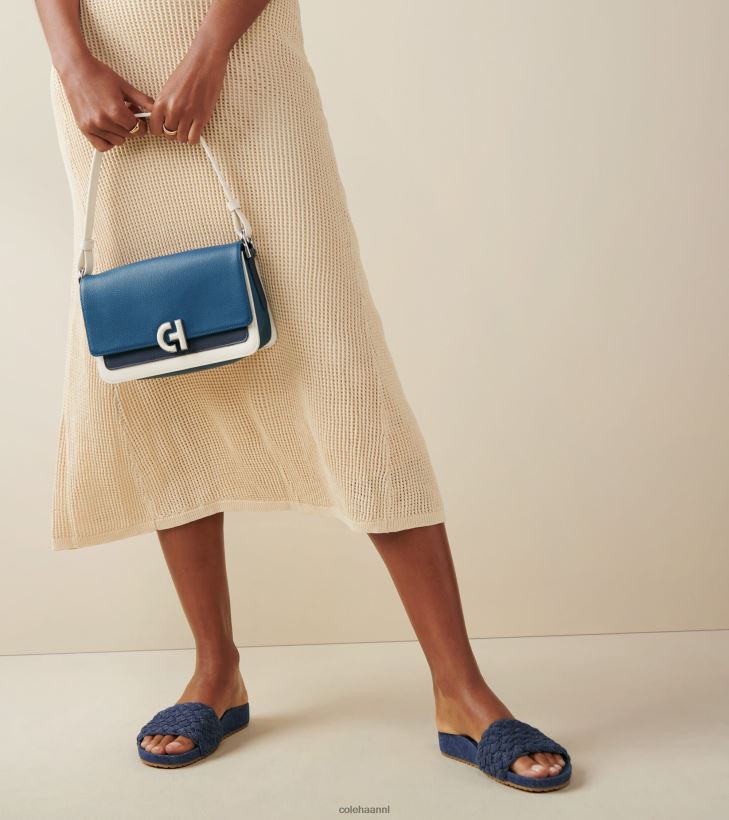 mojave slide sandaal vrouwen denim Cole Haan schoenen 6H6J6F46