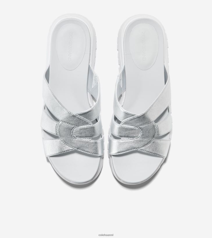 nulschijf met sleuven vrouwen zilveren talk Cole Haan schoenen 6H6J6F195