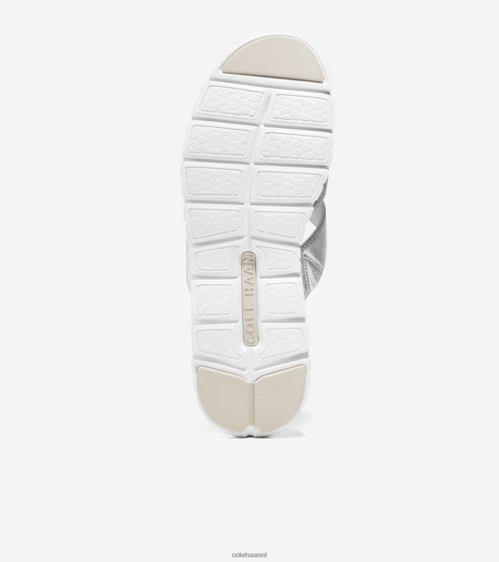 nulschijf met sleuven vrouwen zilveren talk Cole Haan schoenen 6H6J6F195